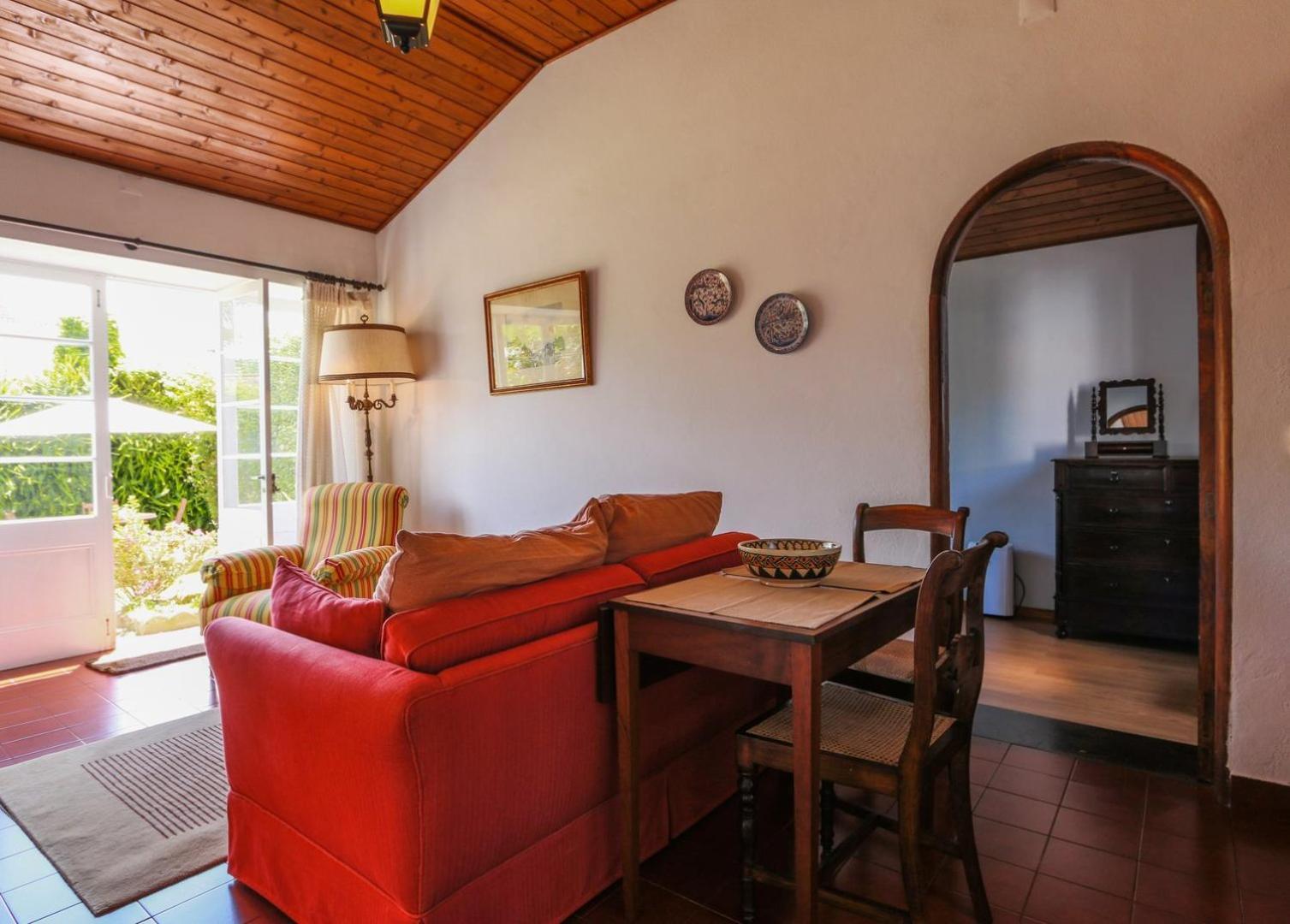 One bedroom Cozy Apartment w unique Garden Furnas  Extérieur photo